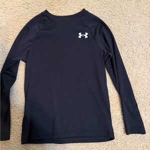 Under Armour Boys Long Sleeve Performance Tee – Youth Small
